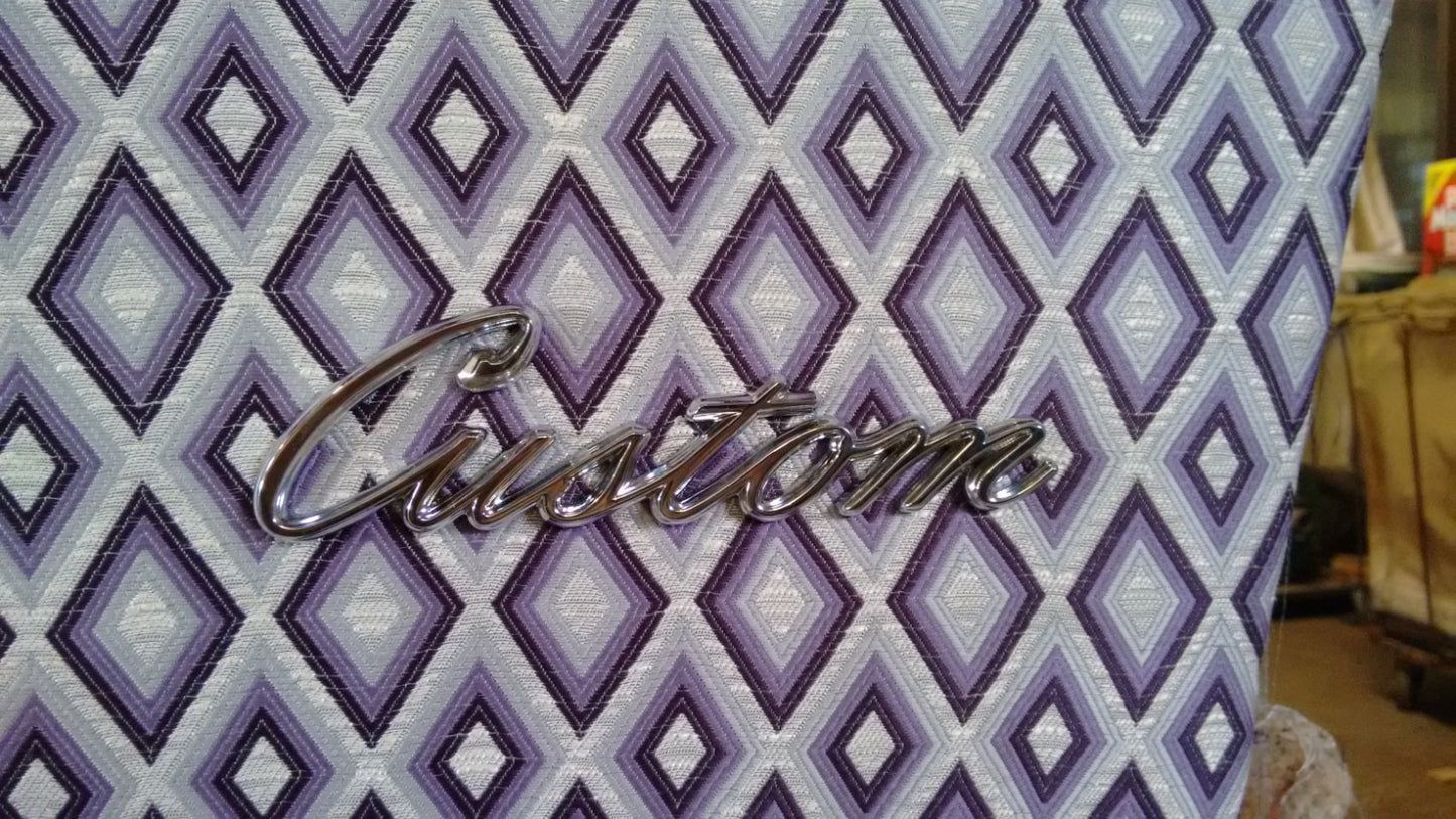 SOLD Custom Royale Retro Sofa