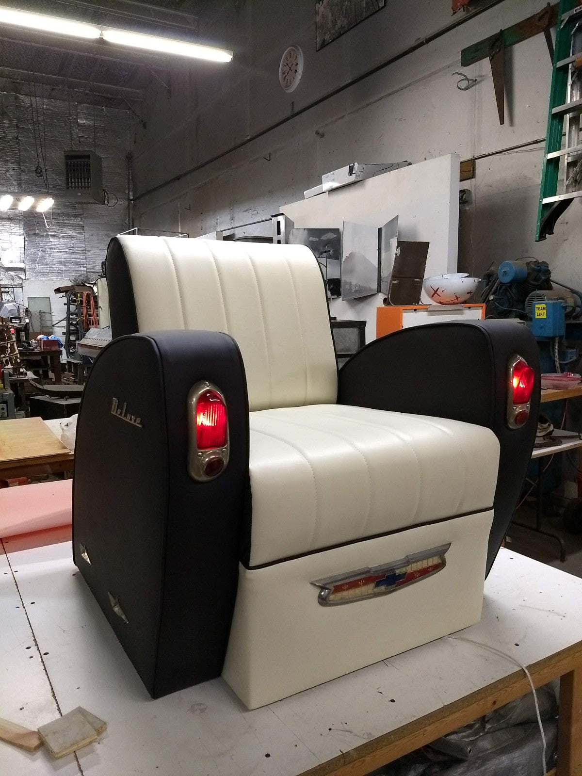 OOAK '54 Chevy Deluxe Lounge Chair
