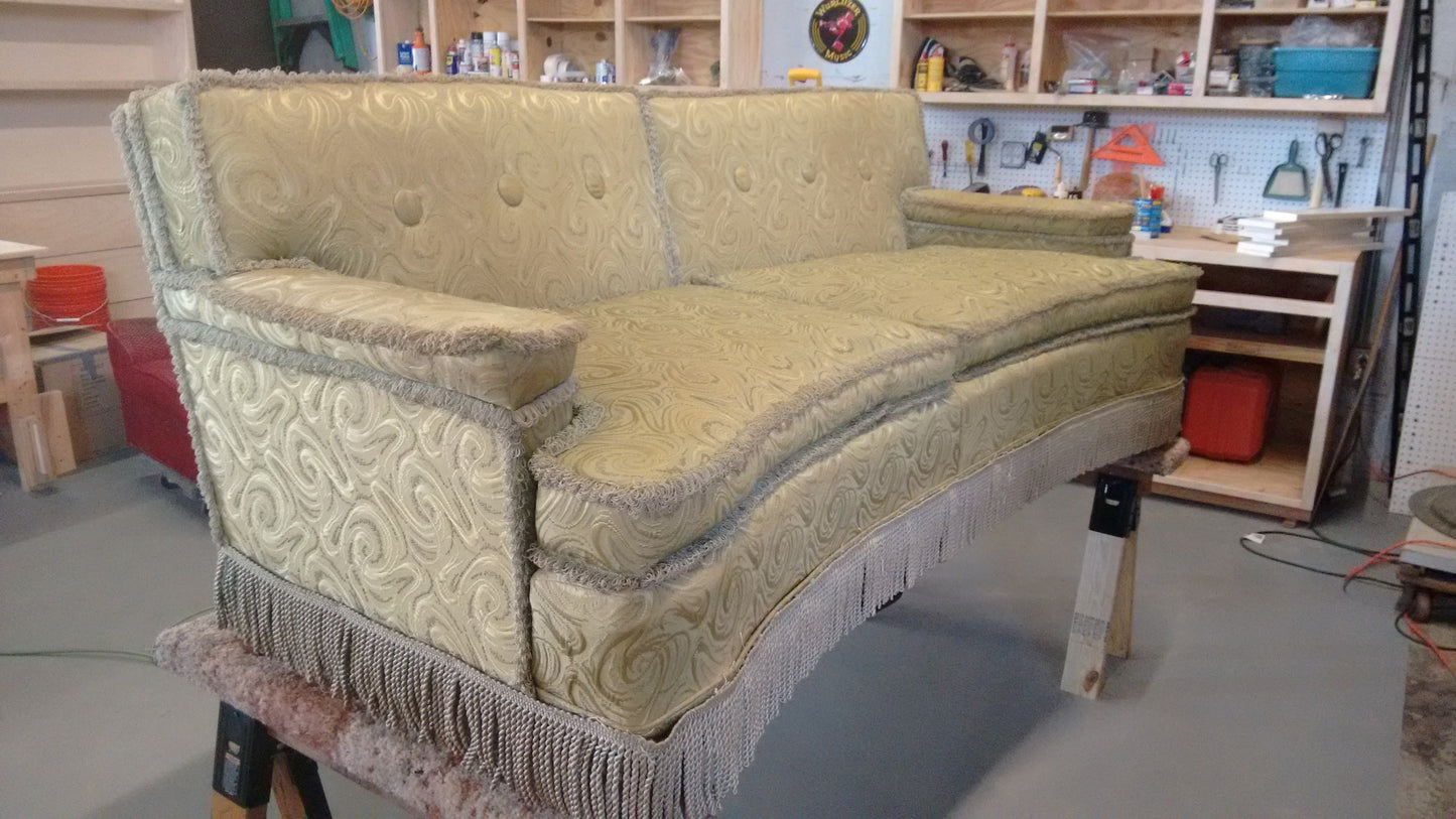 SOLD Custom Royale Retro Sofa